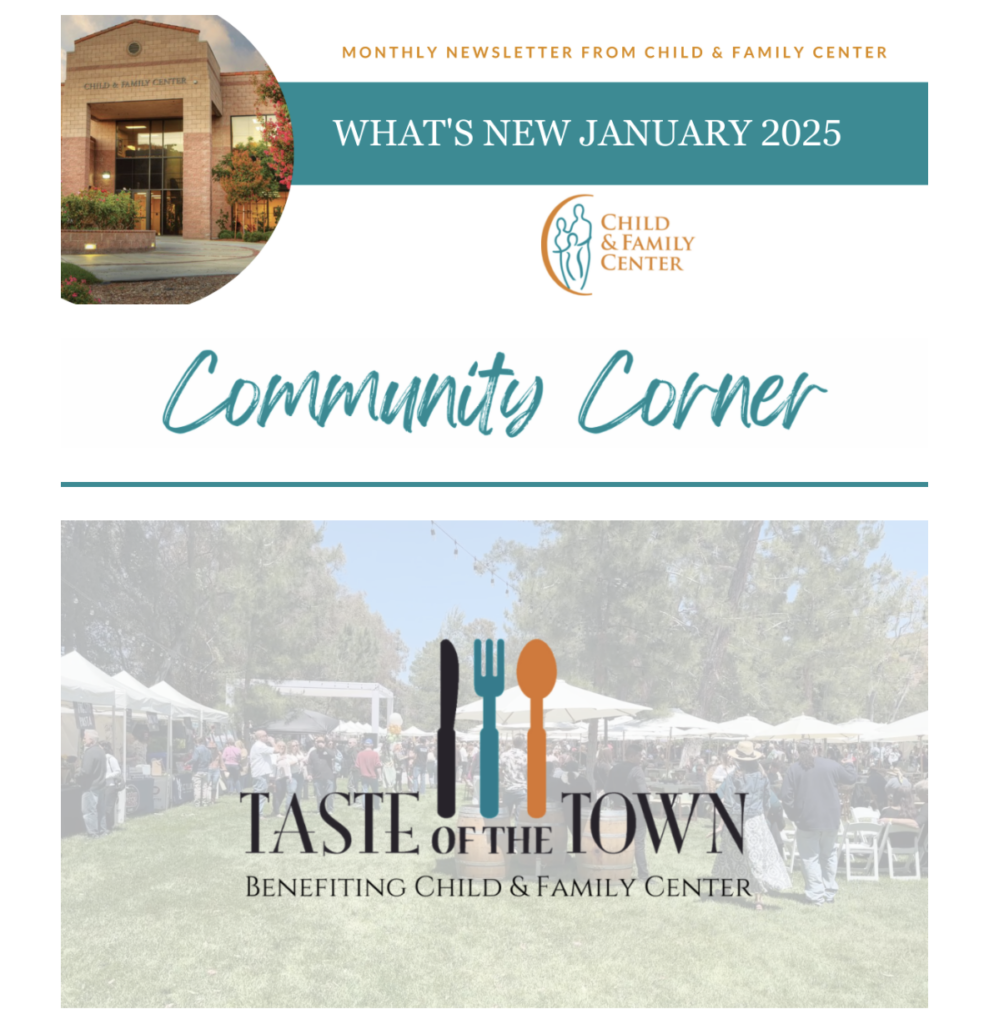 Child & Family Center - January 2025 Newsletter